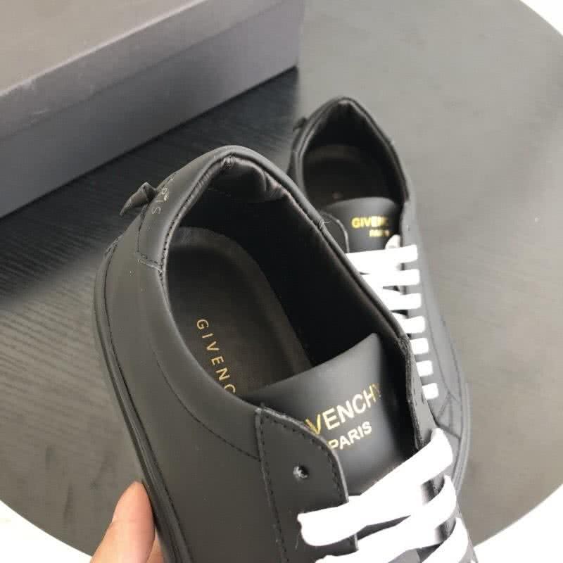 Givenchy Sneakers All Black Upper White Shoelaces Men 6