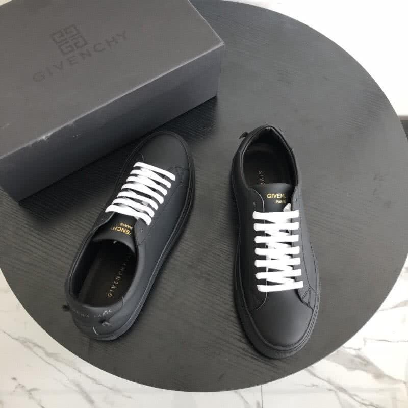 Givenchy Sneakers All Black Upper White Shoelaces Men 9