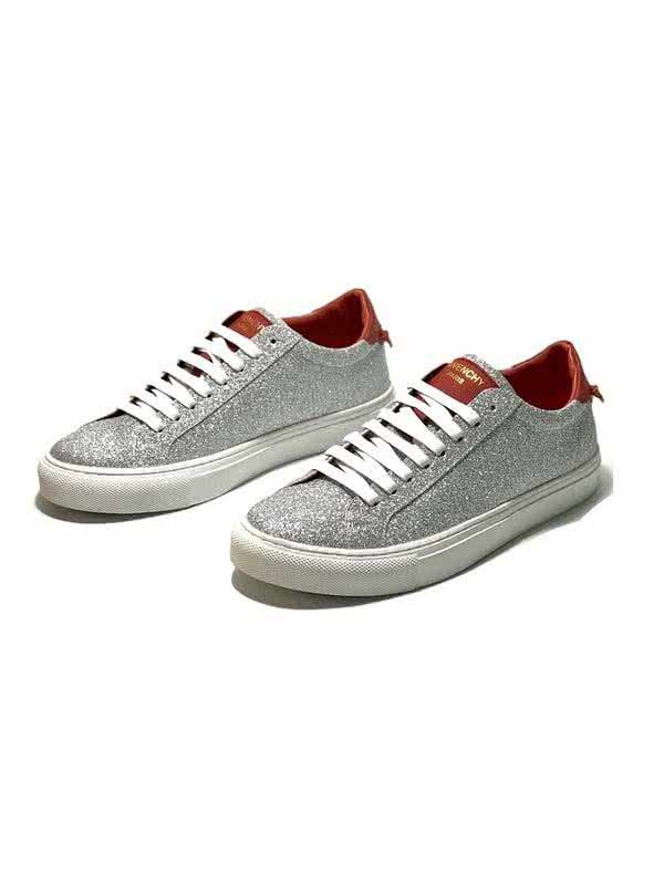 Givenchy Sneakers Silver Wine Upper White Sole Men 1