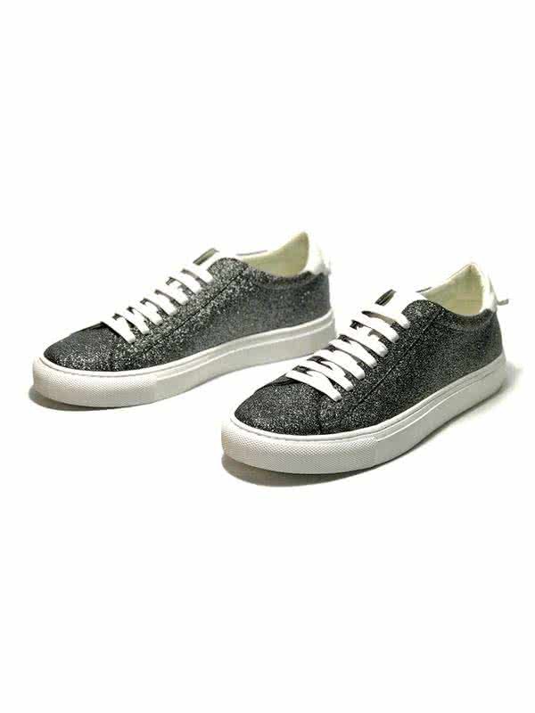 Givenchy Sneakers Glitter Grey Upper White Sole Men 1
