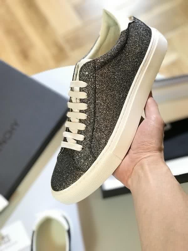 Givenchy Sneakers Glitter Grey Upper White Sole Men 7