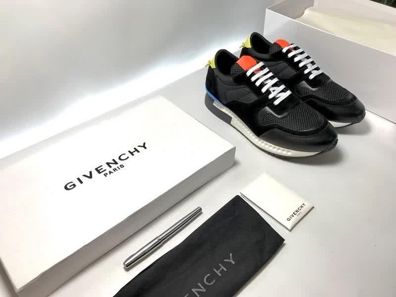 Givenchy Sneakers Black Blue Orange White Shoelaces Men 5