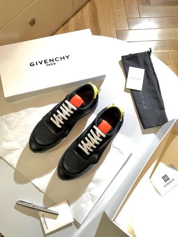 Givenchy Sneakers Black Blue Orange White Shoelaces Men 1