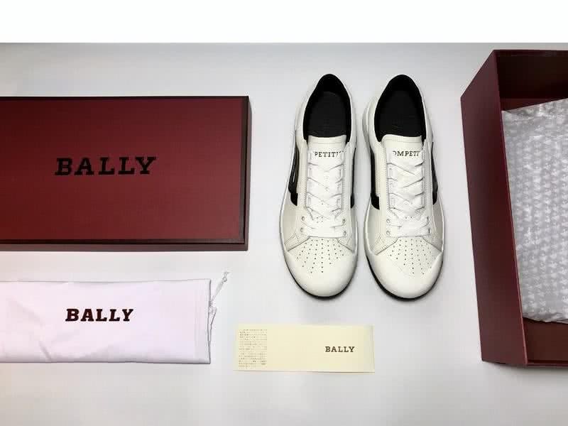 Bally Fashion Sports Shoes Cowhide White Men 4