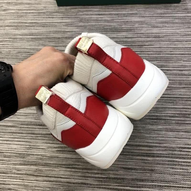 Buscemi Sneakers White And Red Men 4