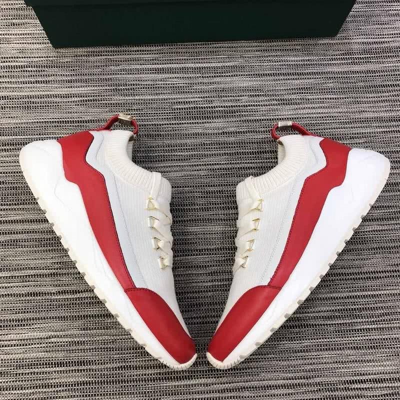 Buscemi Sneakers White And Red Men 7