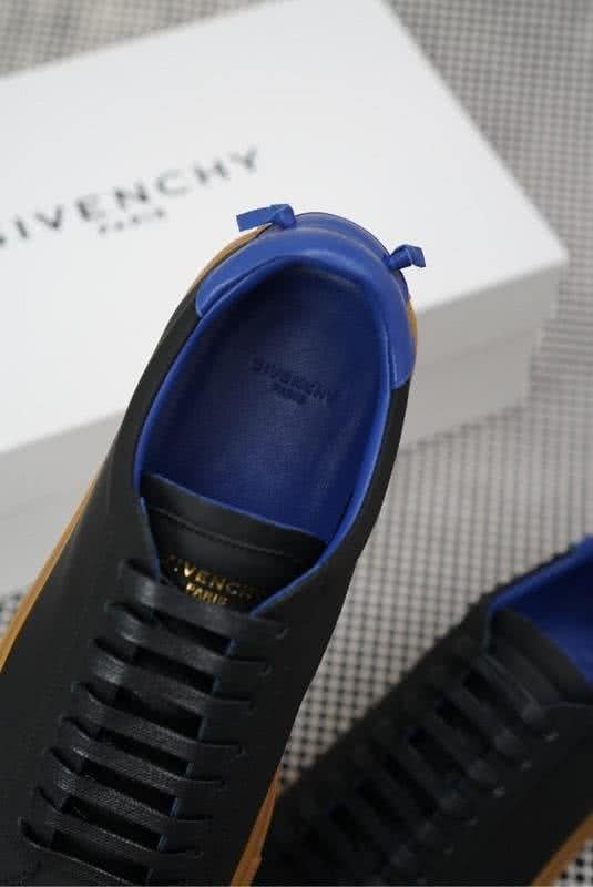 Givenchy Sneakers Black Upper Blue Inside Rubber Sole Men 8