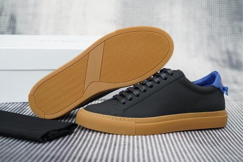 Givenchy Sneakers Black Upper Blue Inside Rubber Sole Men 9