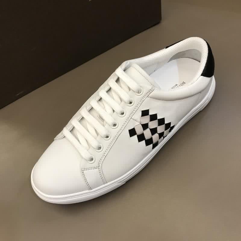 Bottega Veneta Fashion Cowhide Casual Shoes Sneakers White Men 5