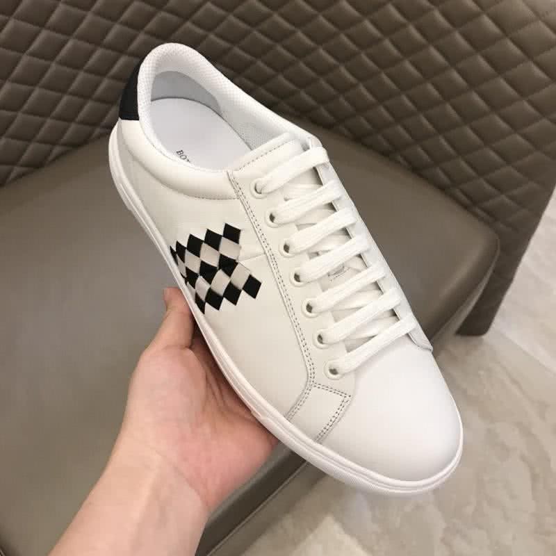 Bottega Veneta Fashion Cowhide Casual Shoes Sneakers White Men 7