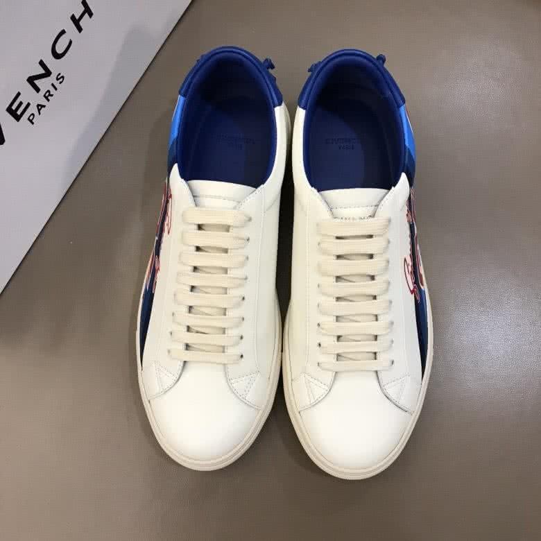 Givenchy Sneakers White Blue Red Men 2