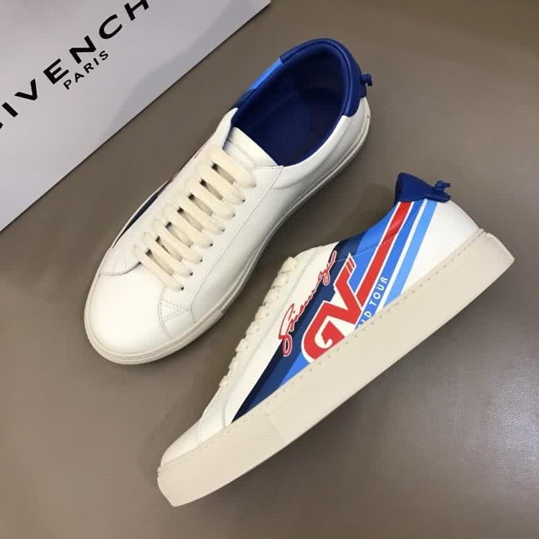 Givenchy Sneakers White Blue Red Men 1