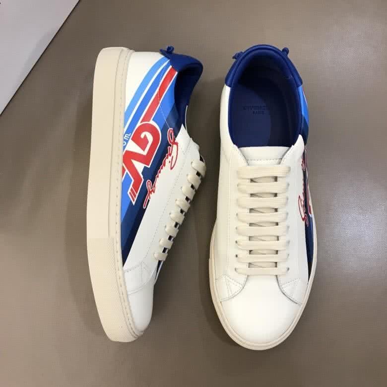 Givenchy Sneakers White Blue Red Men 3