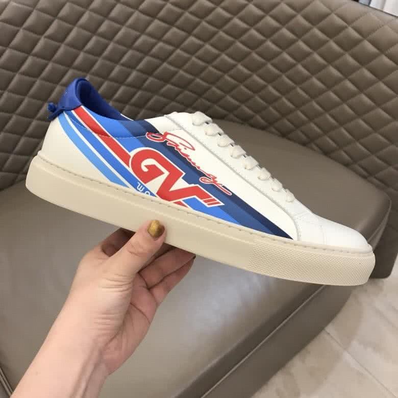 Givenchy Sneakers White Blue Red Men 6