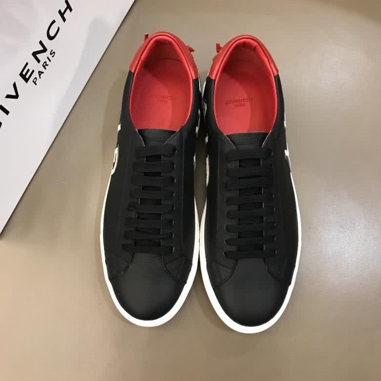 Givenchy Sneakers Black Upper Red Inside White Sole Men 2