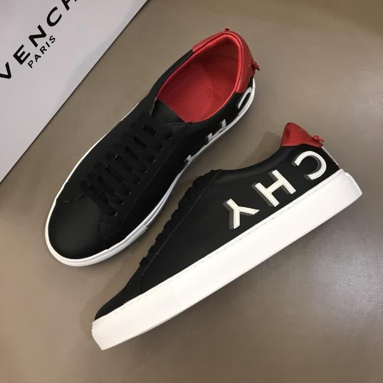 Givenchy Sneakers Black Upper Red Inside White Sole Men 1