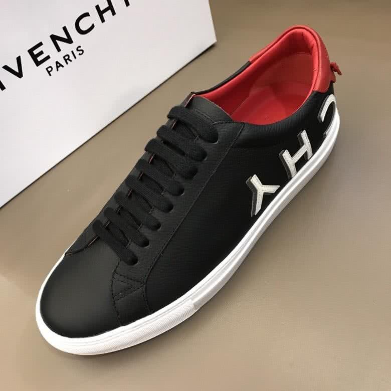 Givenchy Sneakers Black Upper Red Inside White Sole Men 5