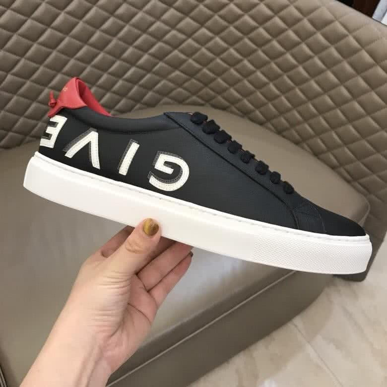 Givenchy Sneakers Black Upper Red Inside White Sole Men 6