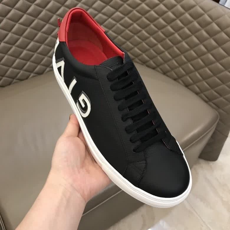 Givenchy Sneakers Black Upper Red Inside White Sole Men 7