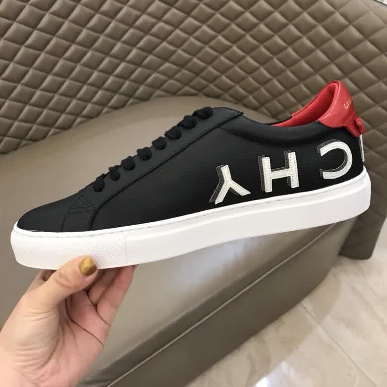 Givenchy Sneakers Black Upper Red Inside White Sole Men 8