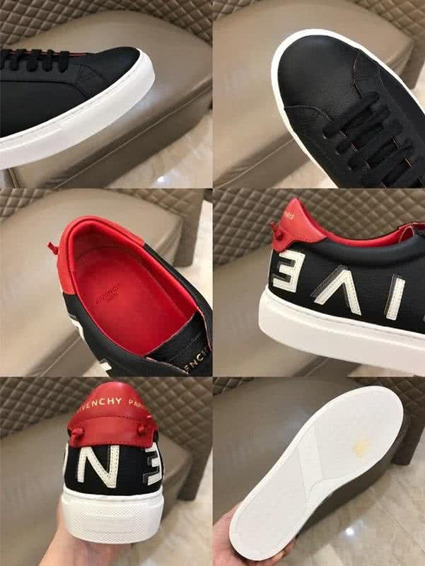 Givenchy Sneakers Black Upper Red Inside White Sole Men 9