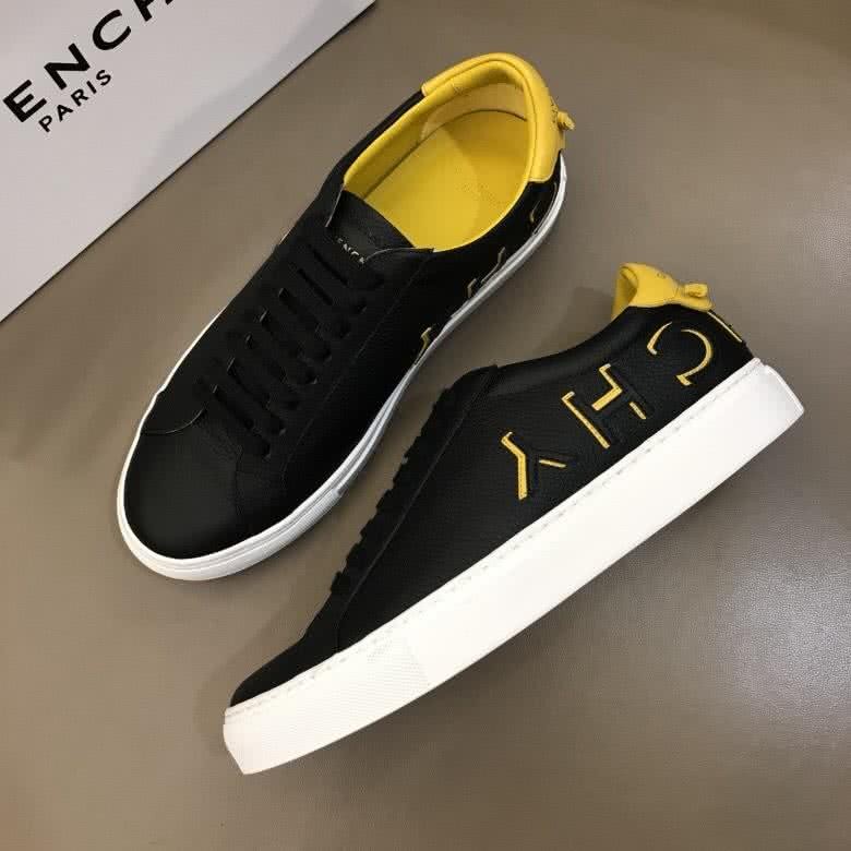 Givenchy Sneakers Black Upper Yellow Inside Rubber Sole Men 1