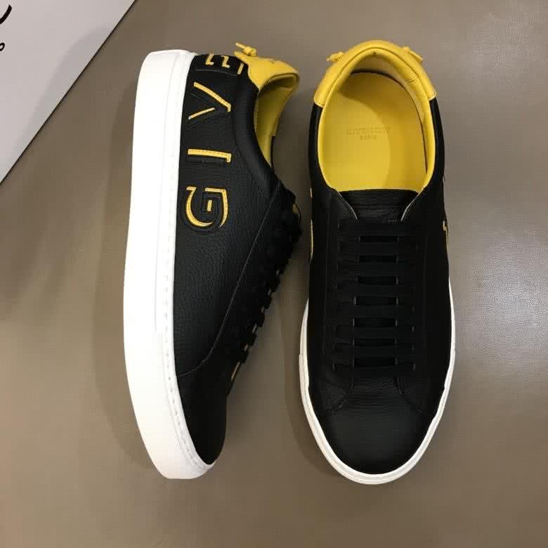 Givenchy Sneakers Black Upper Yellow Inside Rubber Sole Men 3