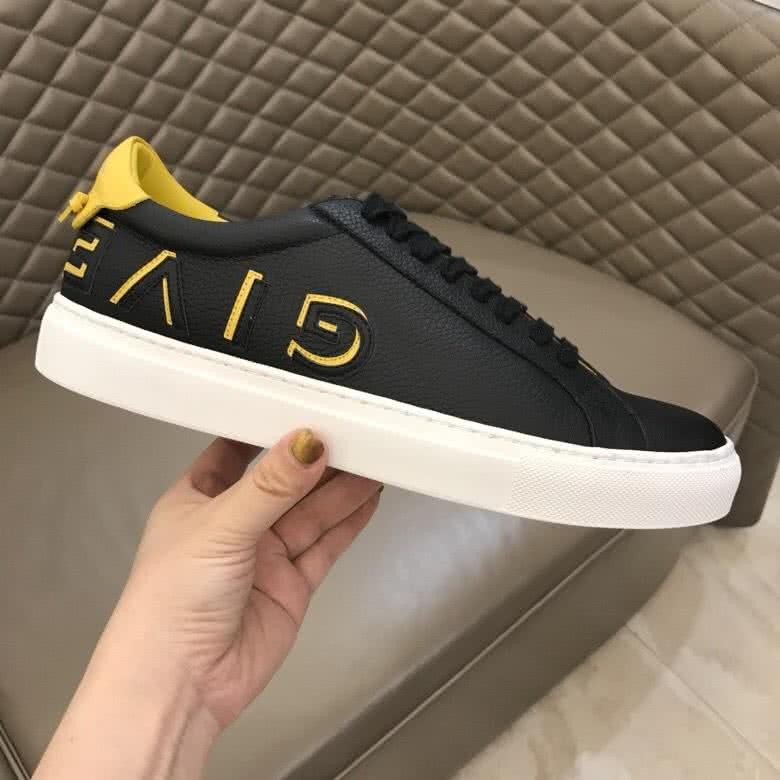 Givenchy Sneakers Black Upper Yellow Inside Rubber Sole Men 6