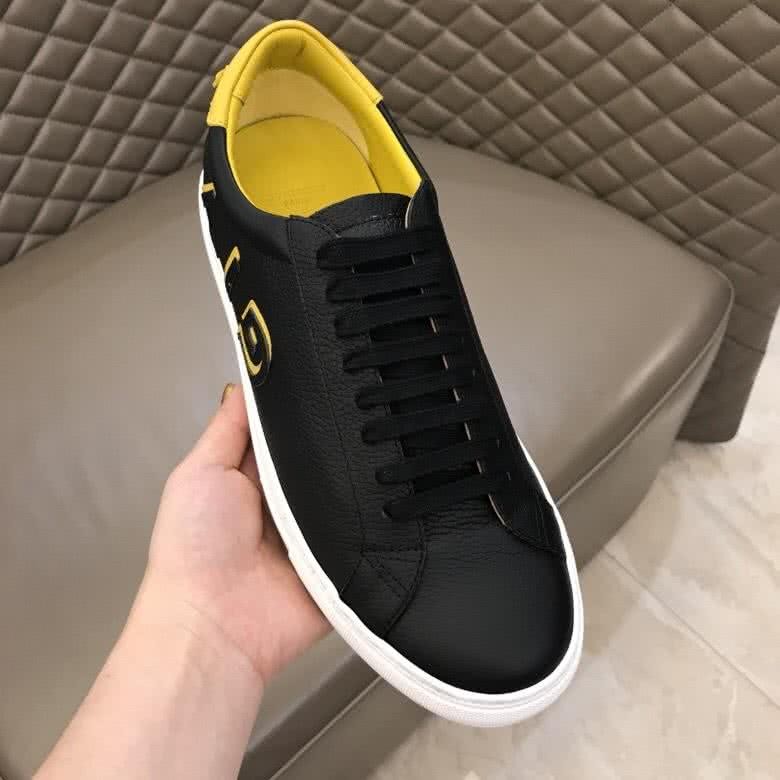 Givenchy Sneakers Black Upper Yellow Inside Rubber Sole Men 7