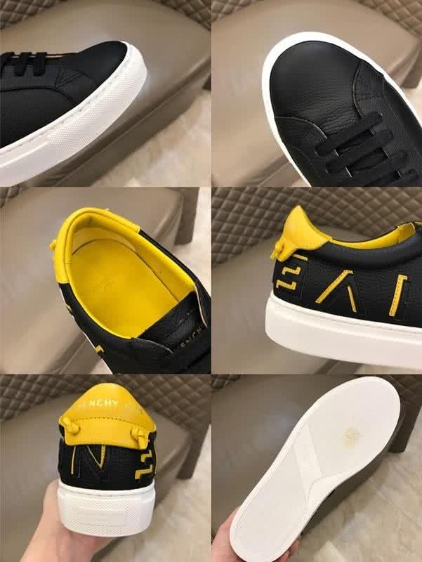 Givenchy Sneakers Black Upper Yellow Inside Rubber Sole Men 9