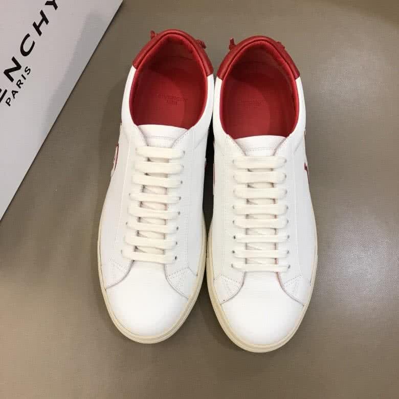 Givenchy Sneakers White Red Upper Rubber Sole Men 2