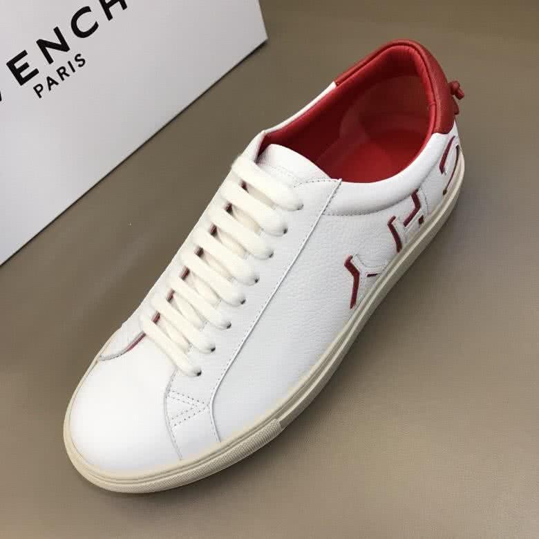 Givenchy Sneakers White Red Upper Rubber Sole Men 4