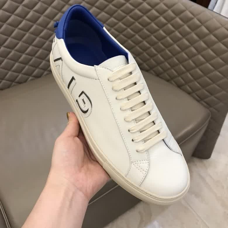 Givenchy Sneakers White Blue Upper Rubber Sole Men 7