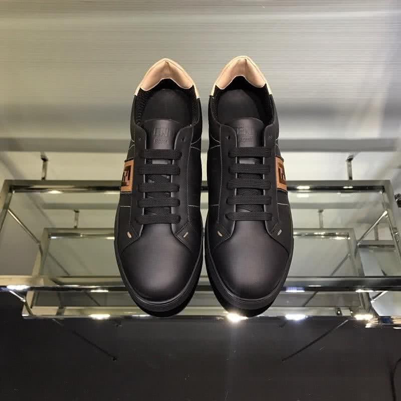 Fendi Sneakers Lace-ups Black And Brown Men 2
