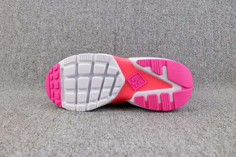 Nike Air Huarache City Low  Women Grey Pink Shoes 8