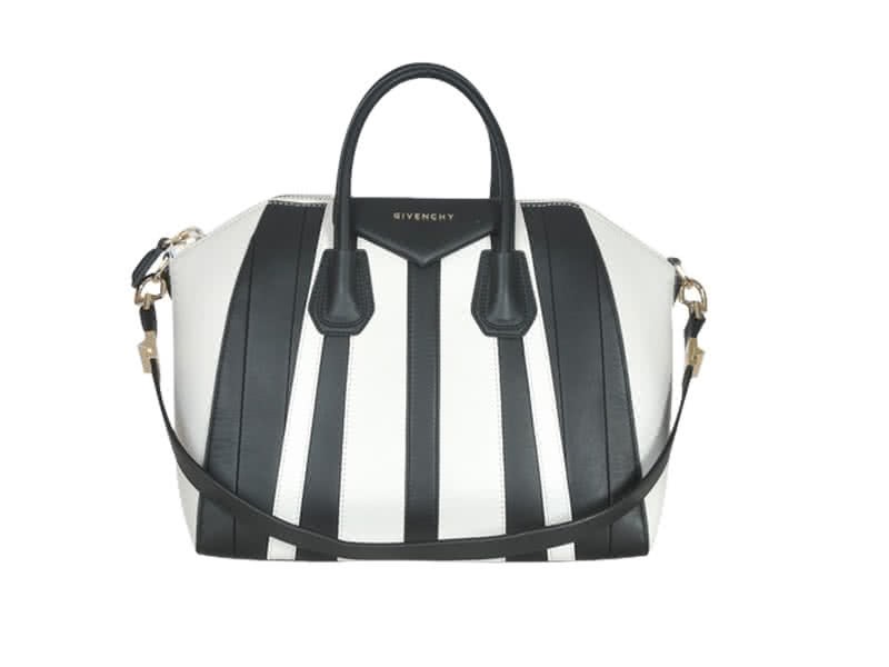 Givenchy Large Antigona Bag Bi-Color Black White 1