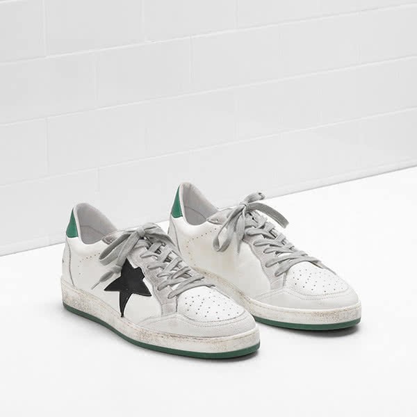 Golden Goose Ball Star Sneakers G32MS592.G4 calf leather Nabuk Suede 2