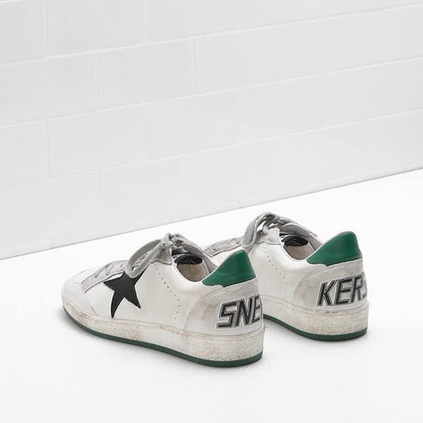 Golden Goose Ball Star Sneakers G32MS592.G4 calf leather Nabuk Suede 3