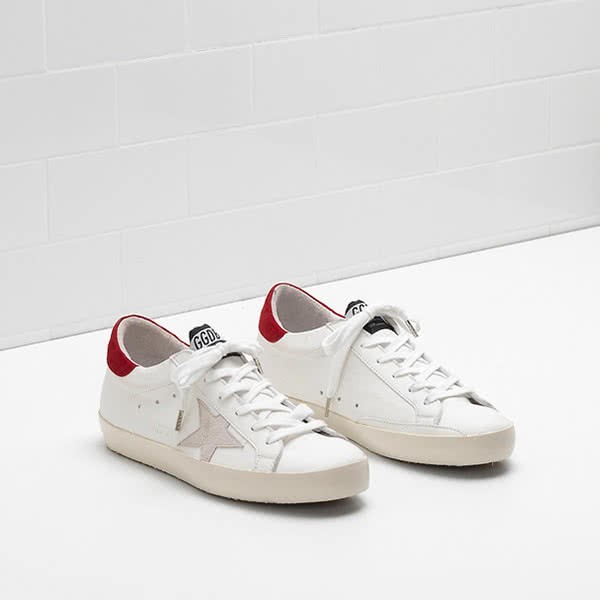 Golden Goose Superstar Sneakers G32WS590.G30 calf leather Star and heel is suede 2