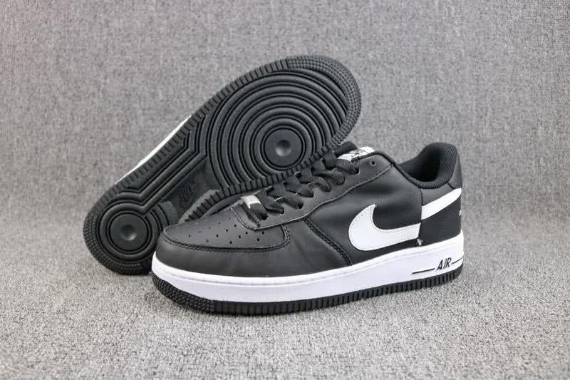  Supreme X Comme Des Garcons X Nike Air Force 1 Low Shoes Black Men 1