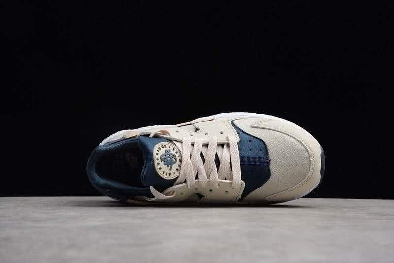 Nike Air Huarache Men White Blue Shoes 5