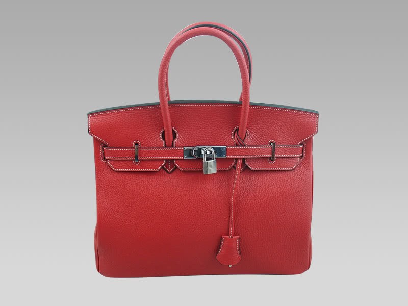 Hermes Birkin 35 Togo Leather Red 1
