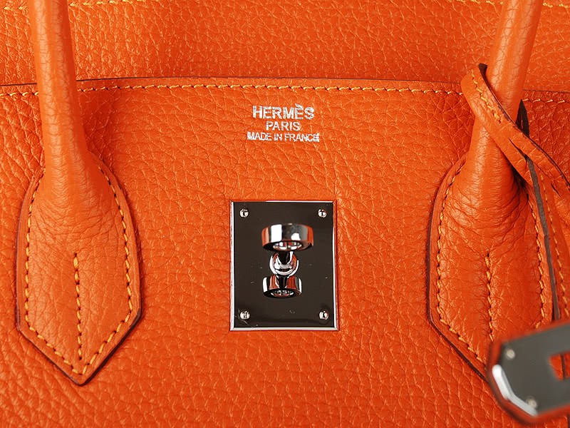 Hermes Birkin 35cm Togo Leather Orange 10