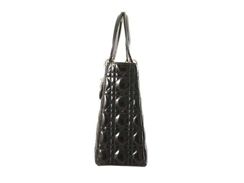 Dior Large Patent Leather Bag Black 3