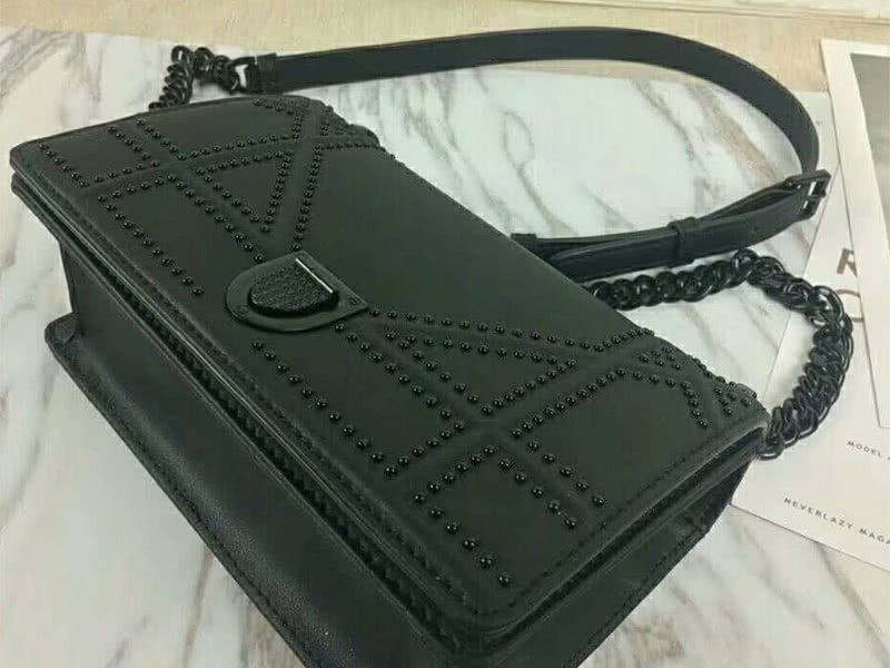 Dior Small Diorama Ultra Black Bag d0421 5