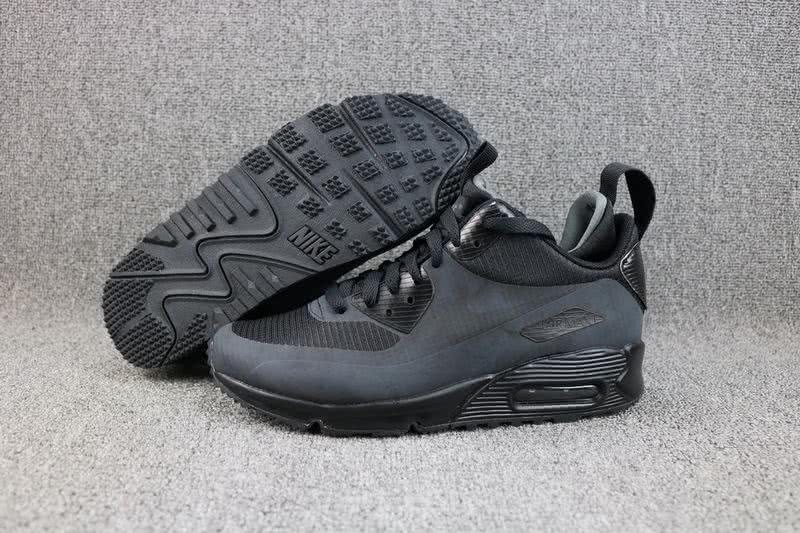 Nike Air Max 90 Mid Winter Black Shoes Men 1