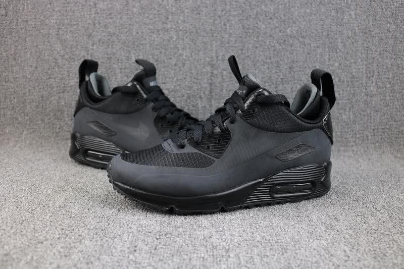 Nike Air Max 90 Mid Winter Black Shoes Men 2