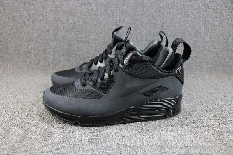 Nike Air Max 90 Mid Winter Black Shoes Men 8