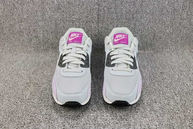 Nike Air Max 90 Essential Grey Pink Shoes Women 4