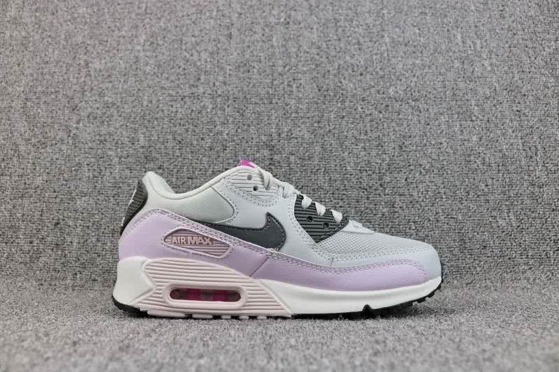 Nike Air Max 90 Essential Grey Pink Shoes Women 6